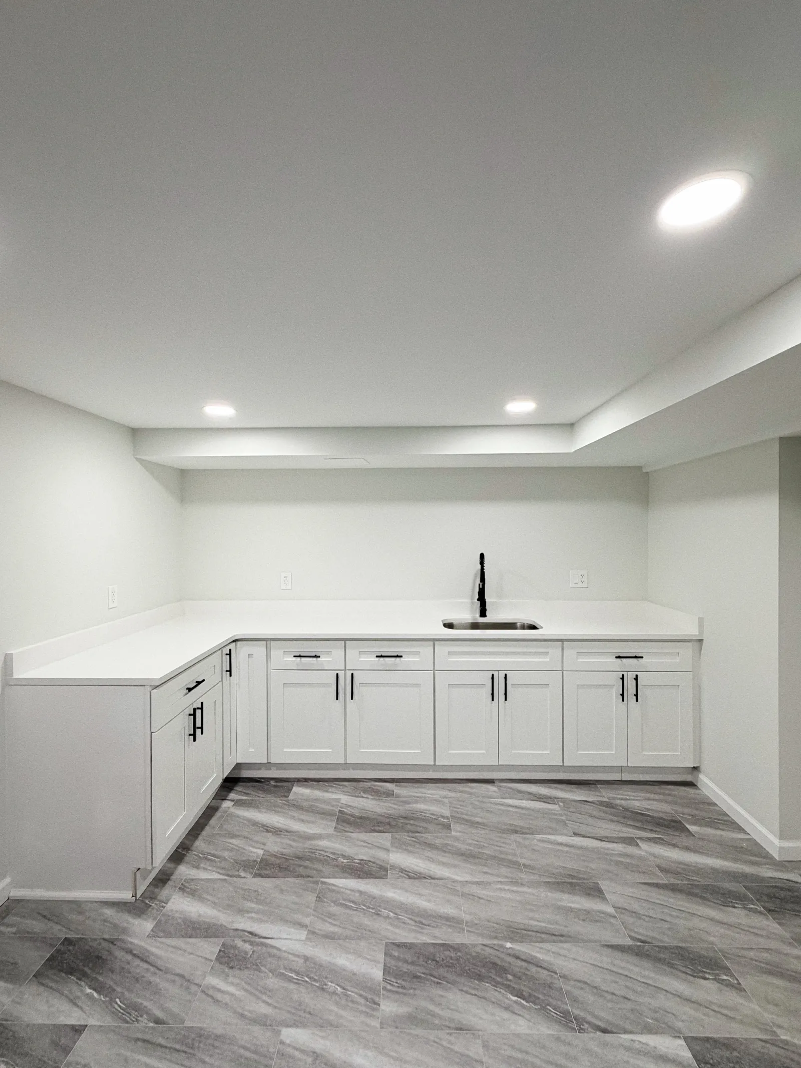 Finished basement by 98's Construction